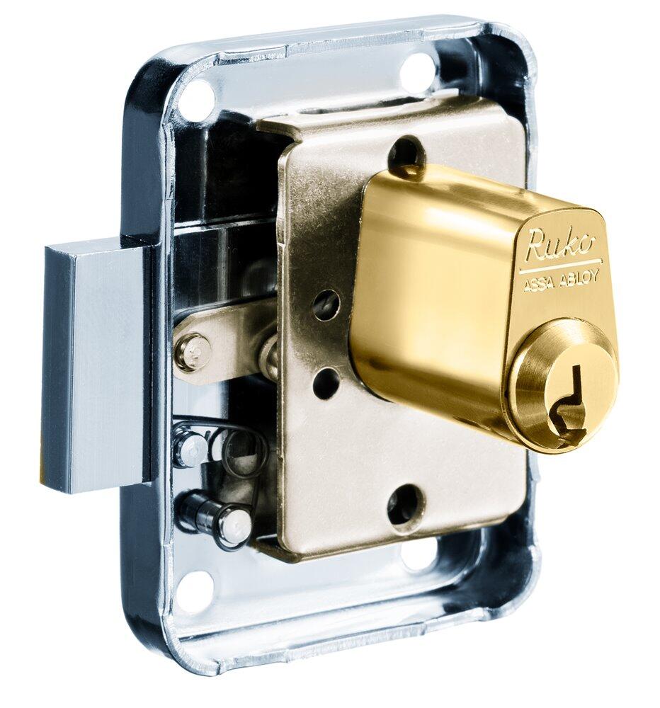 ASSA ABLOY Húsgagnalæsing 1514 H MP Messing