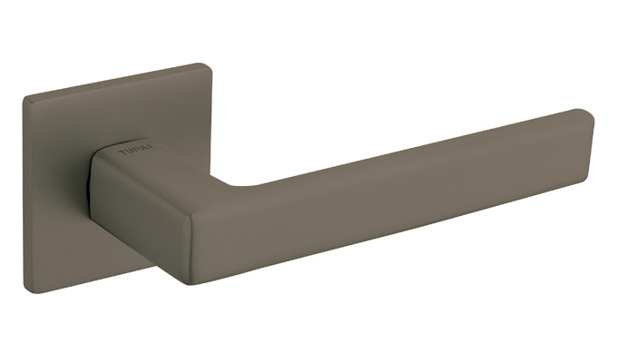 TUPAI Hurðarhandfang 3095 5SQ Svartur Titan (141) Fyrir Þýskar læsingar