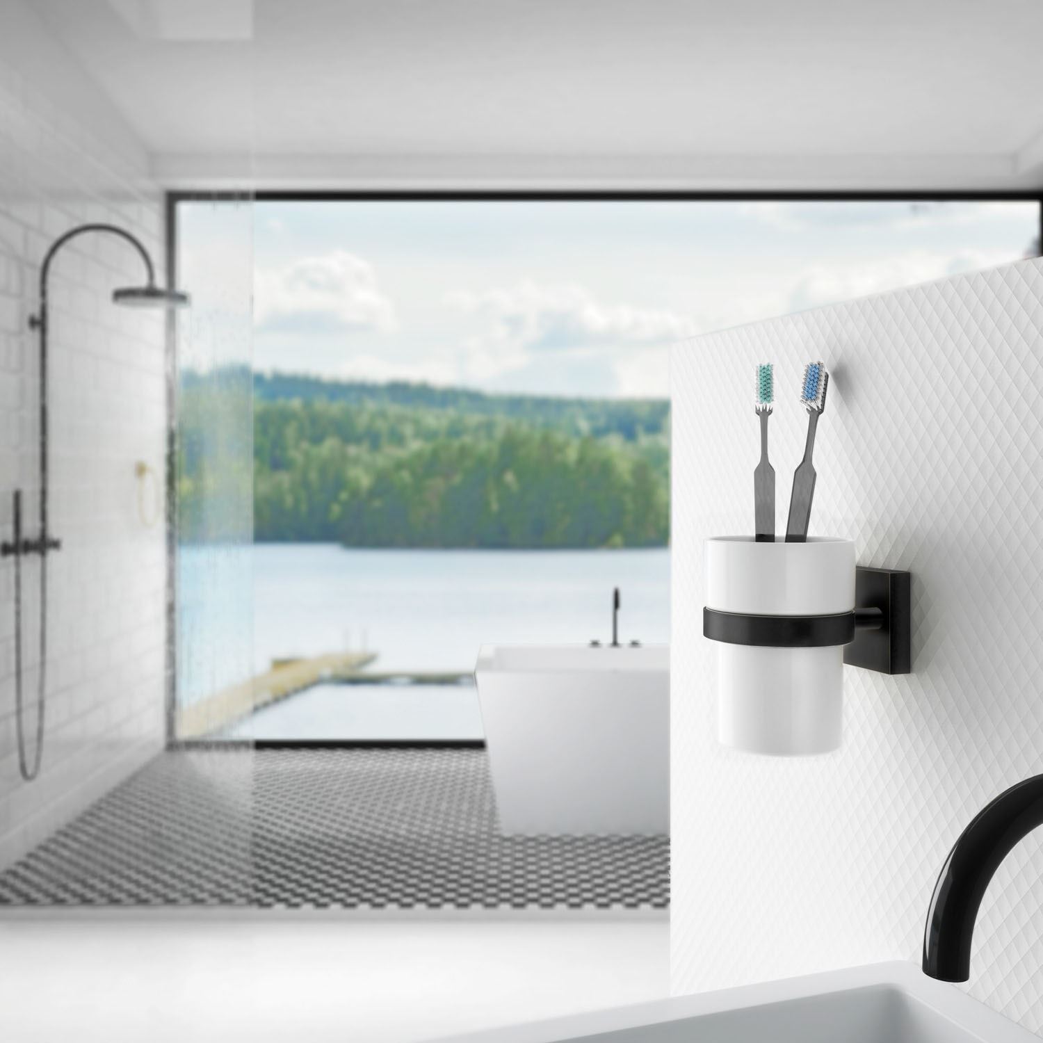 SMEDBO HOUSE Glas/Haldari á vegg - Image 2