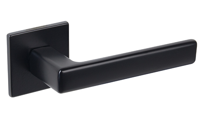 TUPAI Hurðarhandfang 3095 5SQ Svartur Pearl (153) Fyrir Þýskar læsingar