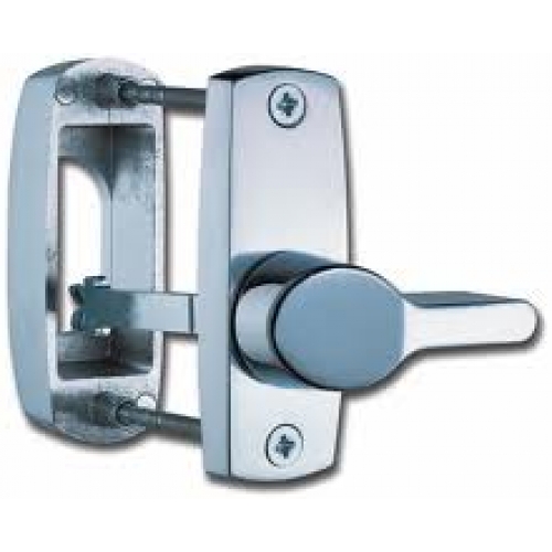 ABLOY Sylinderskiltasett Prófíl Króm 6411 18mm fyrir ABLOY prófíl læsingar