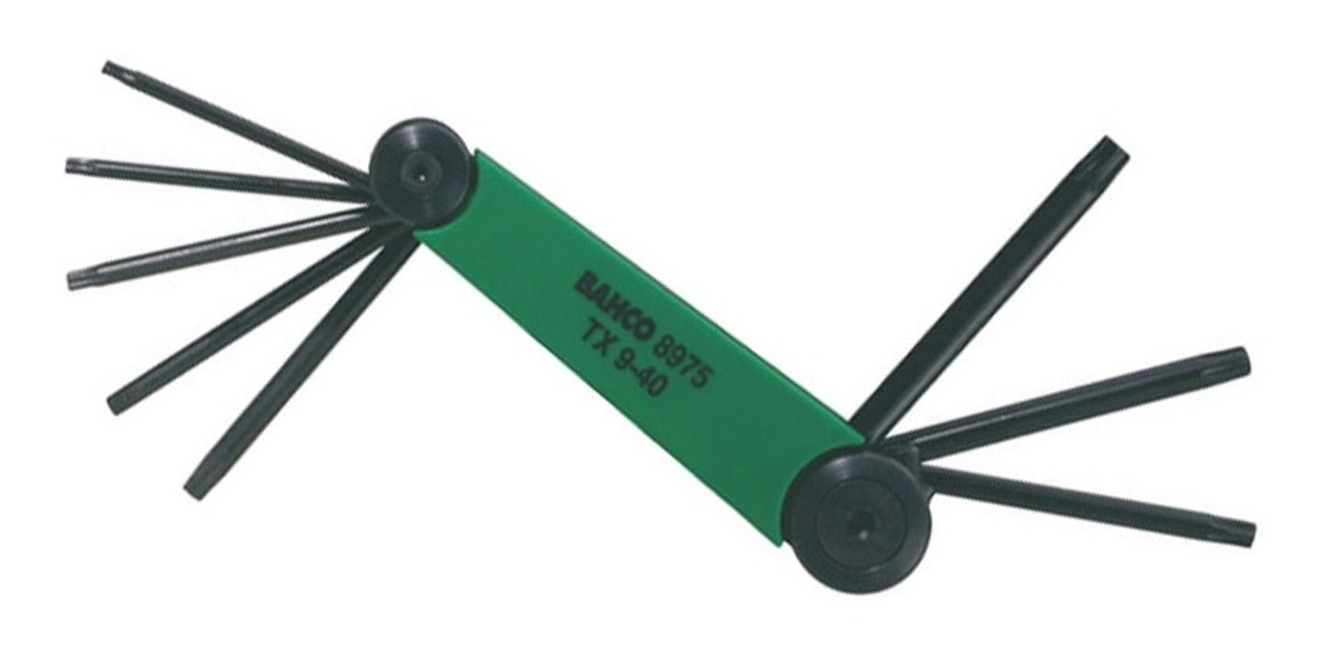 BAHCO Sexkant Lyklasett TORX TX9-TX40 BE-8975