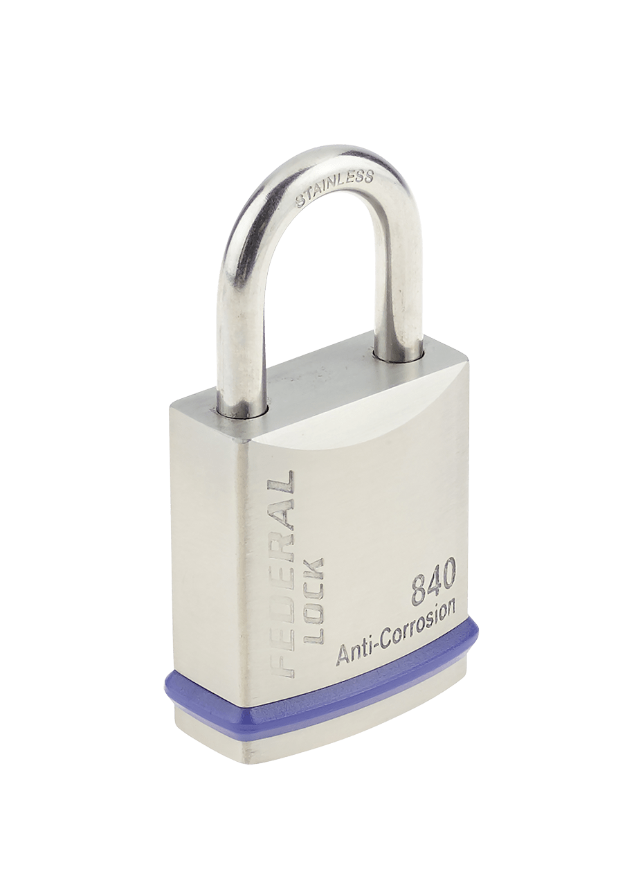 FEDERAL LOCK Hengilás 38mm Stál 840 HD Ryðfr