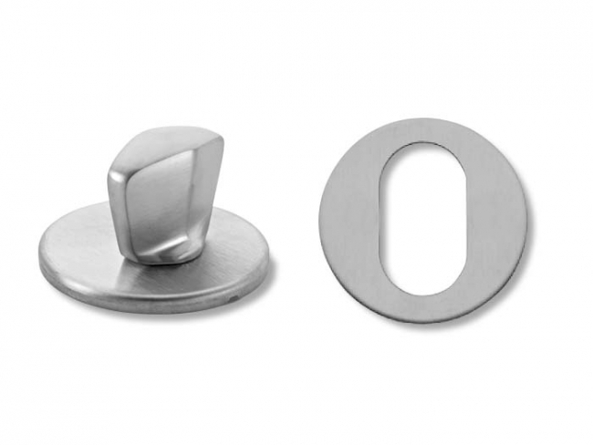 LINE 18 by Randi Sylinderskiltasett fyrir ASSA læsingu 16mm sylinderhringur Ryðfr 7140.01.A16