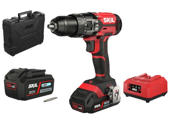 SKIL RED Höggborvél Hleðslu 20V 1x2.5Ah+1x4.0Ah 55Nm 3020 HC