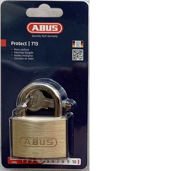 Abus Hengilás 40mm Messing