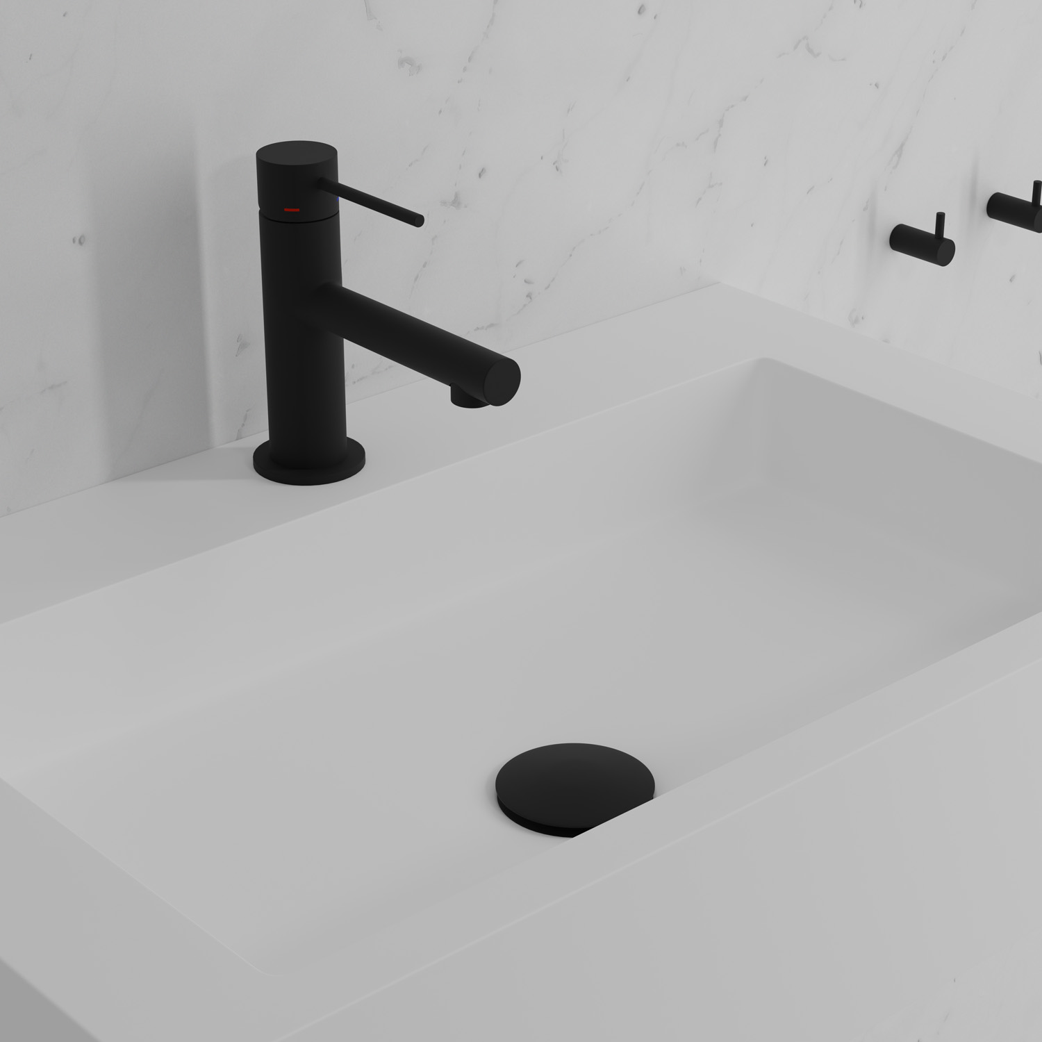 PRIMY Vertex Coal Baðherbergisblöndunartæki - Image 2