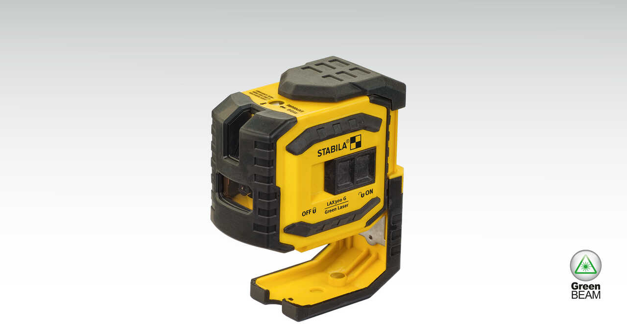 STABILA Laser LAX 300 G Línulaser Grænn Næmni 0,30mm/0,20mm pr metra IP 54
