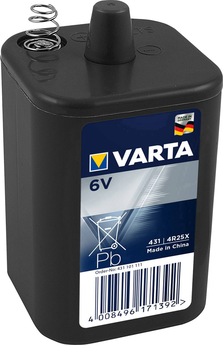 VARTA Rafhlaða 431 4R25X 6V 8500mAh