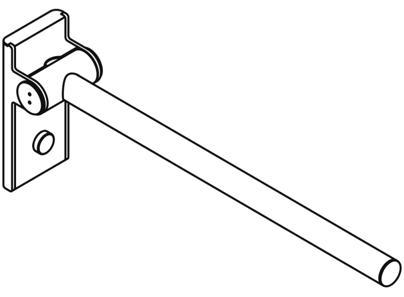 HEWI Slá LYFTI MONO Svört 900.50.10060 900 Serían - Image 3