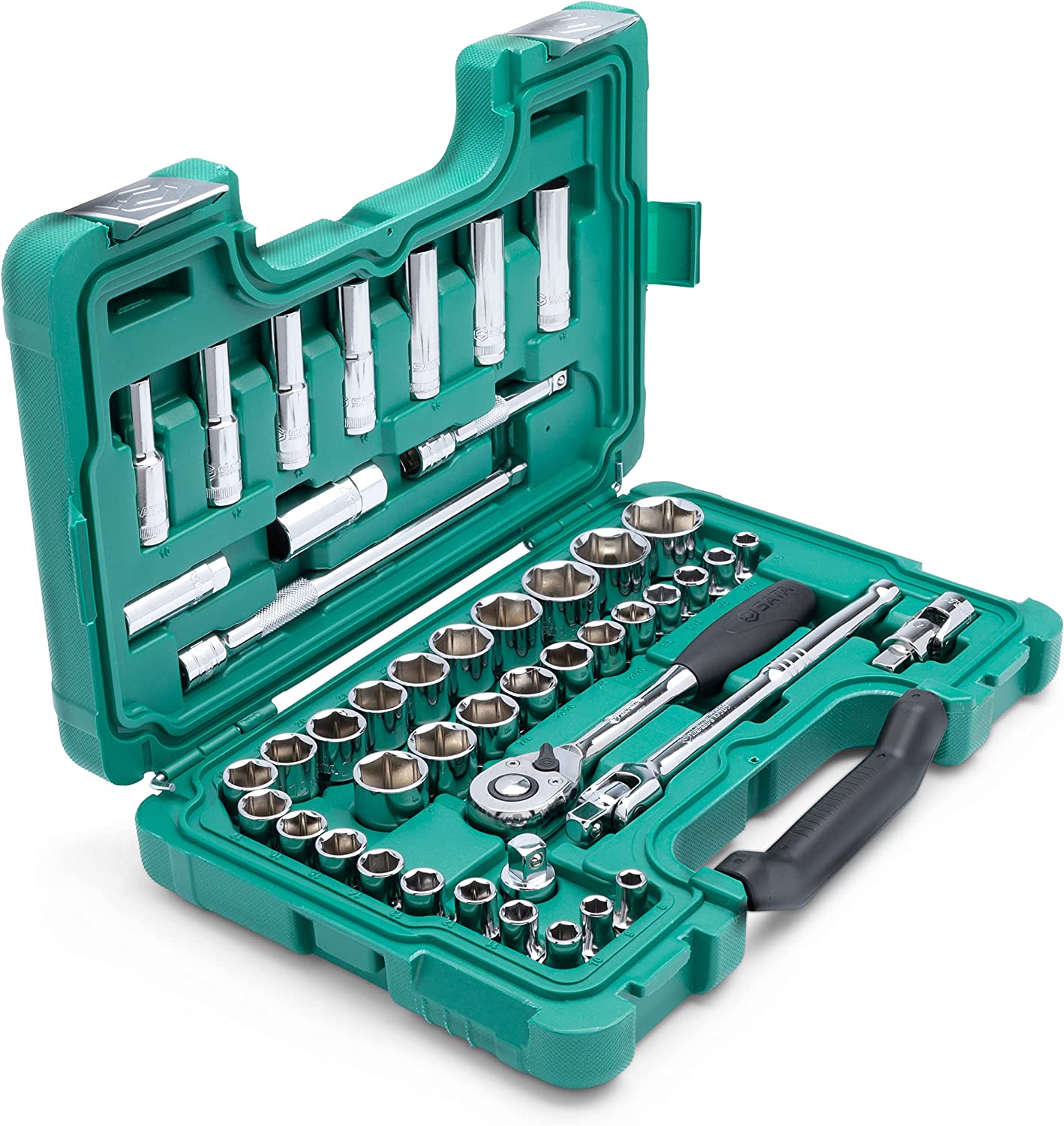 SATA Topplyklasett 1/2" 6P 46 stk ST09006SJ Professional