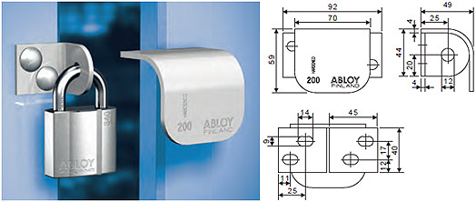 ABLOY Hespa ÖRYGGIS HIGH SECURITY PL200