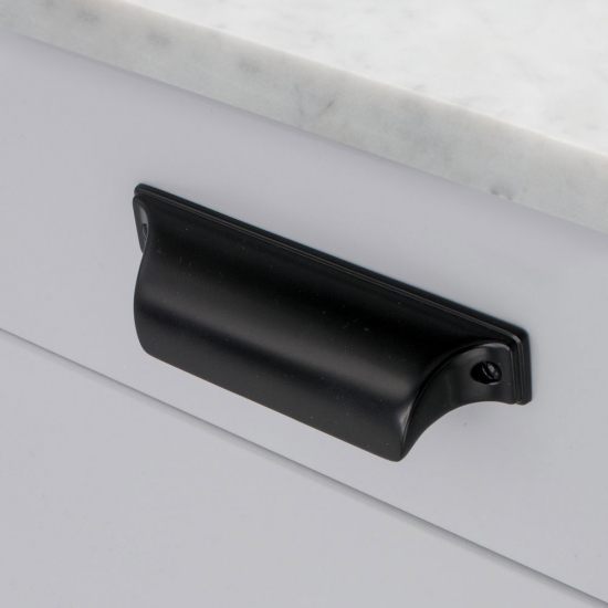 Beslag Design Innréttingahalda SKÁL TIMJAN Svört 105x27x23mm 308630-11 - Image 2