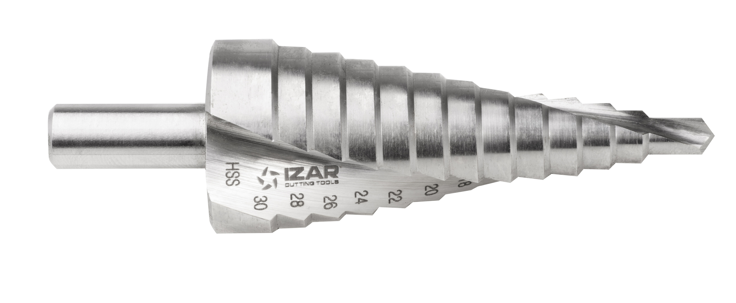 IZAR Bor 04.0x12.0-09- Spiral Drill bit HSS Step