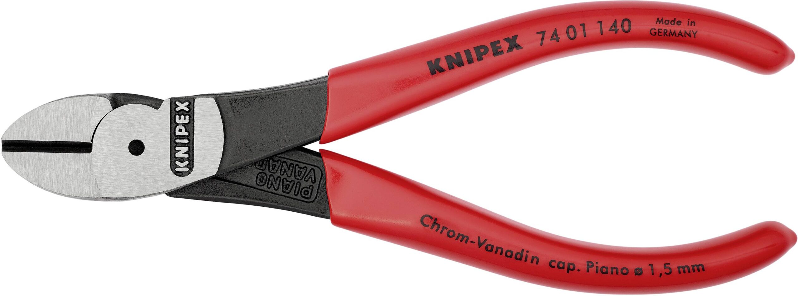 KNIPEX Síðubítur með Vogarafli PVC 140mm 7401 140