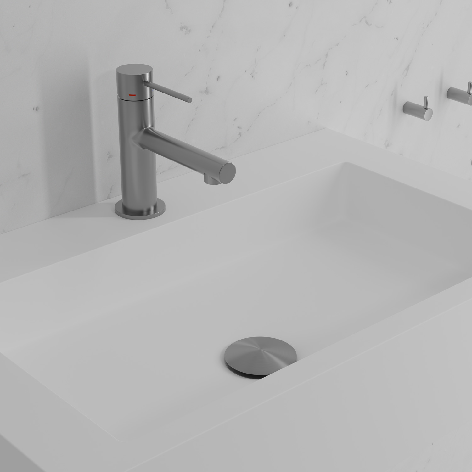 PRIMY Steel Vertex Baðherbergisblöndunartæki - Image 2