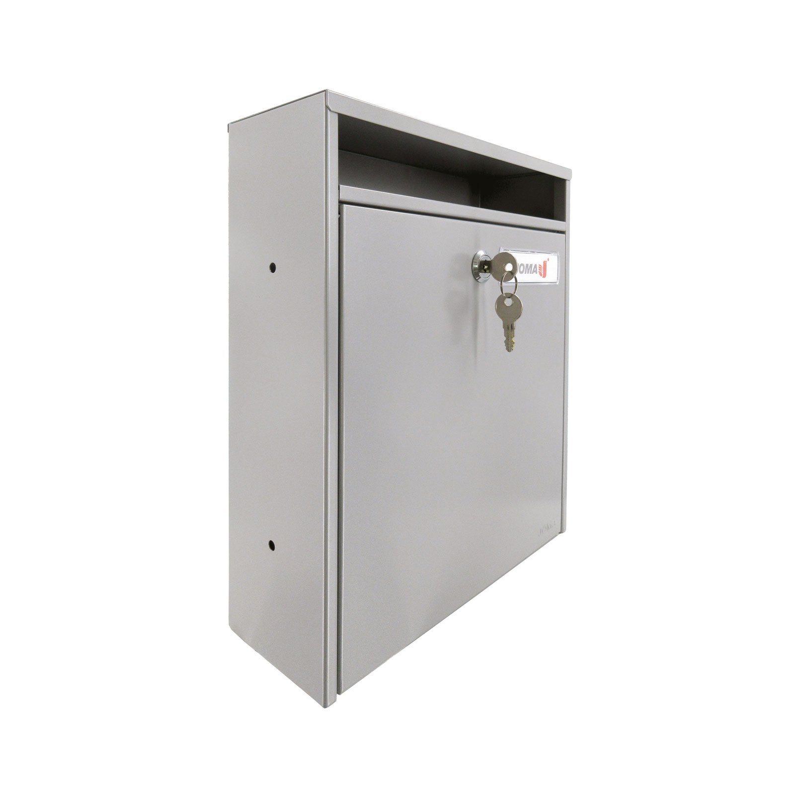 JOMA Póstkassi EVO 10 Silfur INNANDYRA B:255 H:320