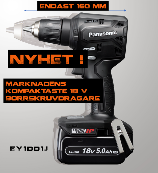 Panasonic borvél hleðslu EY1DD 2x3.0Ah Taska 54Nm - Image 2