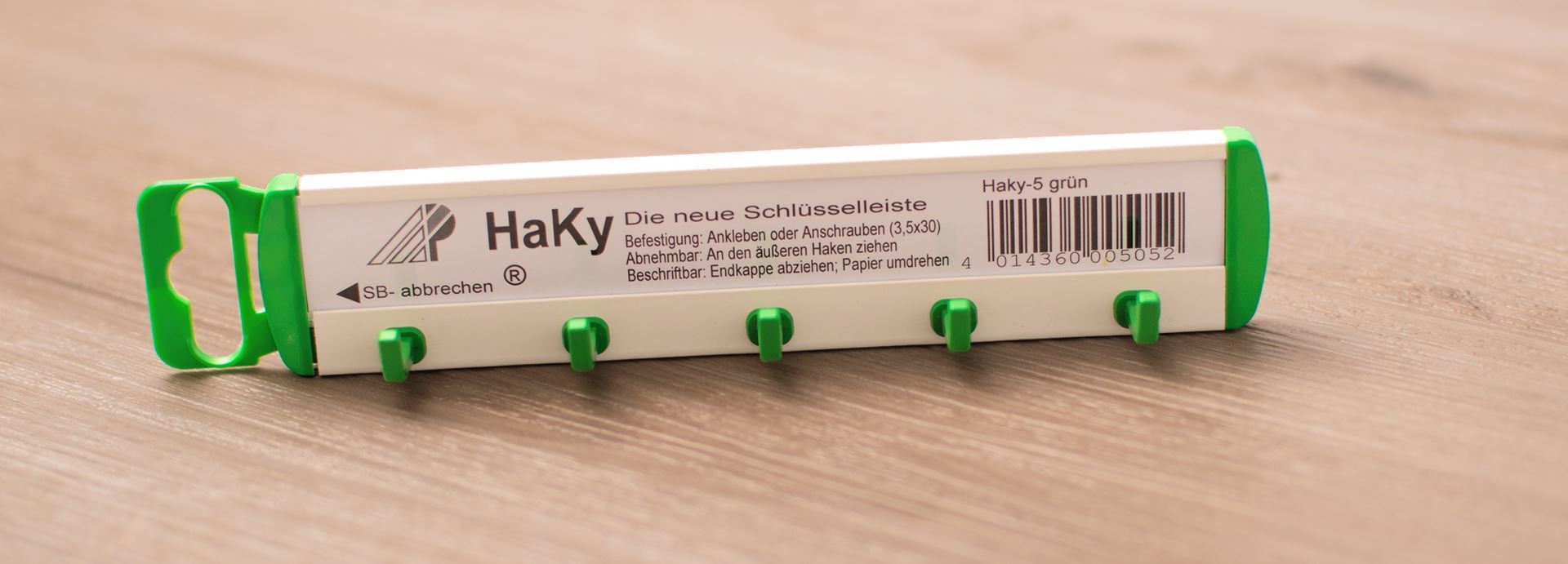 PAULAT Lyklahengi Haky 5 krókar Blátt