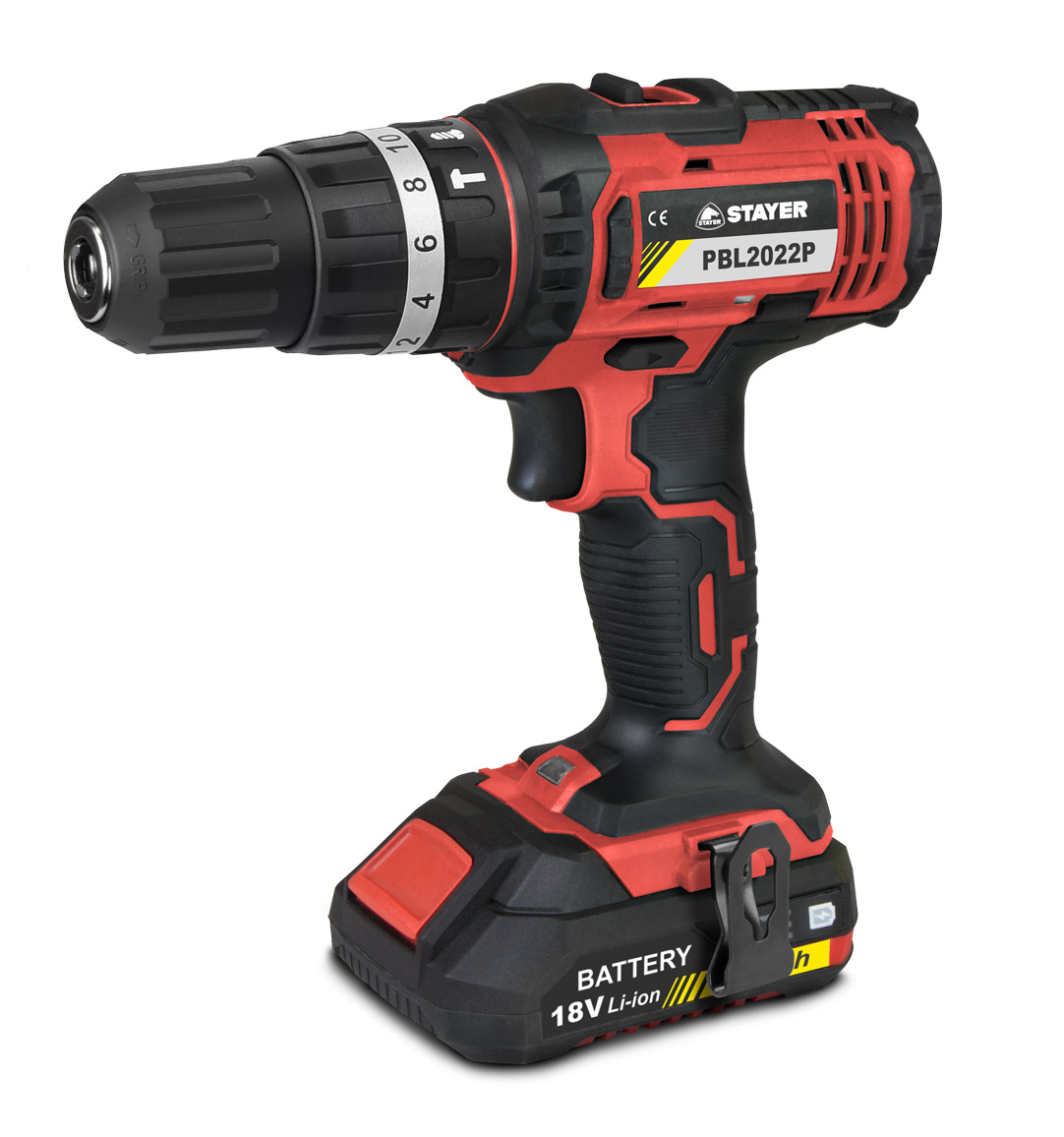 STAYER Borvél Hleðslu 18V 2x2.0Ah 50Nm PBL2122P L20