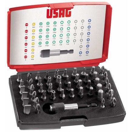 USAG Skrúfbitasett 49 stk U06920041