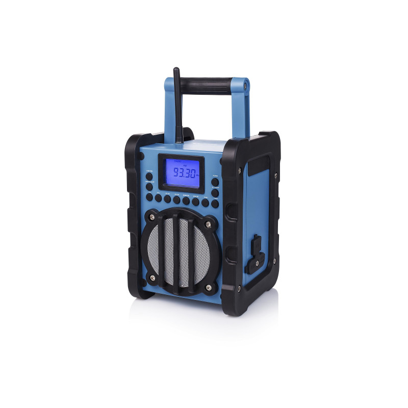 AudioSonic Útvarp Vinnu IPX4 + gúmmí gegn hnjaski RD-1583