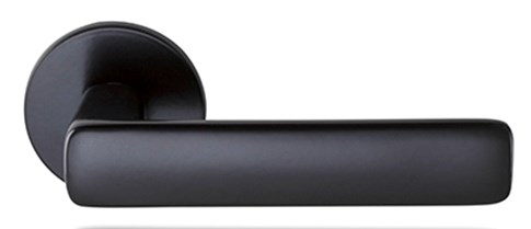 ABLOY Hurðarhandfang Forum f.ASSA+BODA Læsingar Svart 4/008