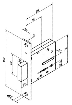 ABLOY Öryggislæsing 428 (Aukalæsing) - Image 2