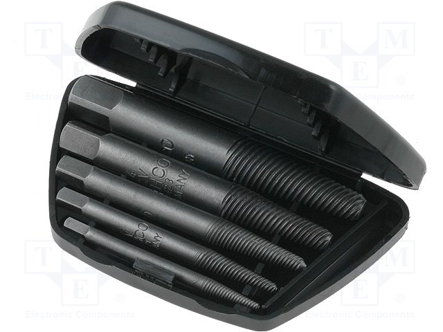 Bahco Öfuguggasett 5stk M3-M8 1435/5