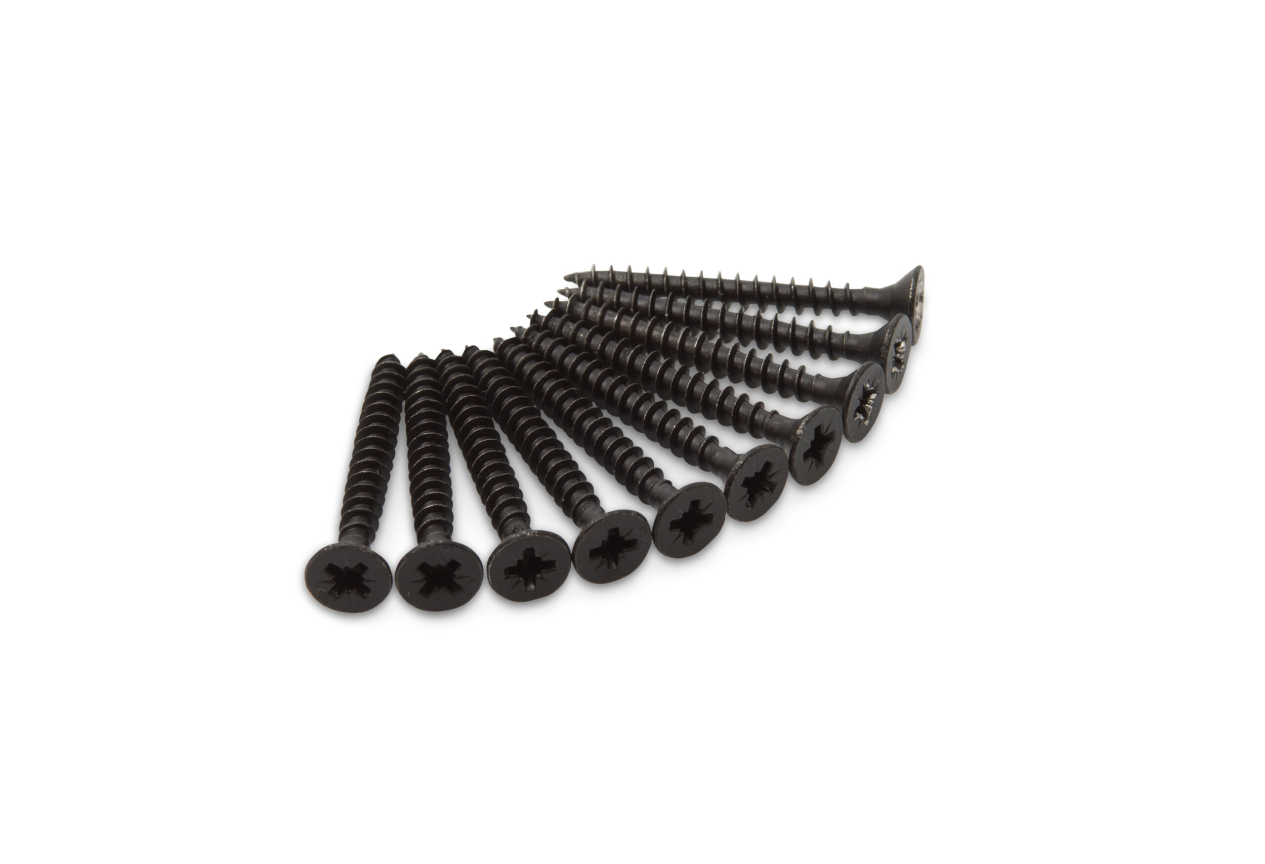 DULIMEX Skrúfur 4.5x40mm Svartar 10 stk í poka