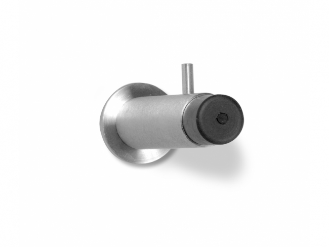 RANDI Hurðarstoppari 75mm Q18mm með pinna Ryðfr 1605.00