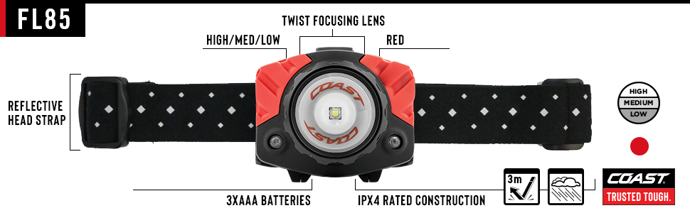 COAST Höfuðljós FL85 - Image 2