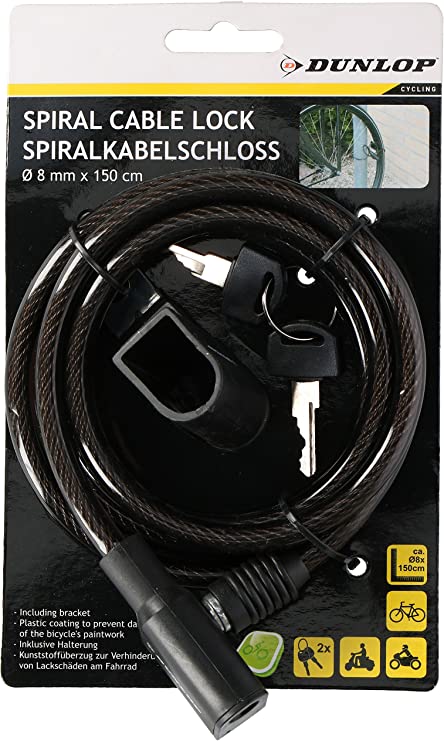 Dunlop Reiðhjólalæsing 8x1500mm