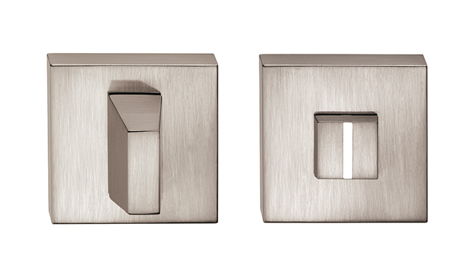 TUPAI WC Sett 801 Nikkel Pearl (142) KANTAÐ Fyrir Þýskar læsingaar