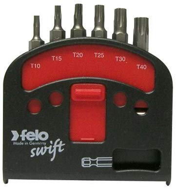 Felo Bitasett TIN 6 stk TORX