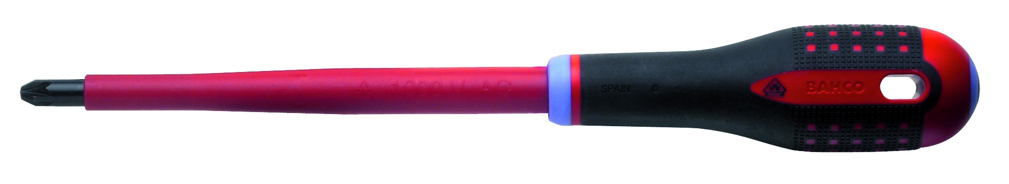 BAHCO Skrúfjárn Ergo 1 x 75 PZD 1000V BE-8010S