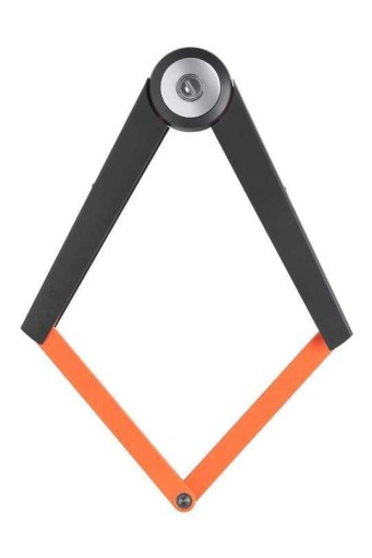 AXA Reiðhjólalás Fellanl Toucan 80 Appelsínugulur