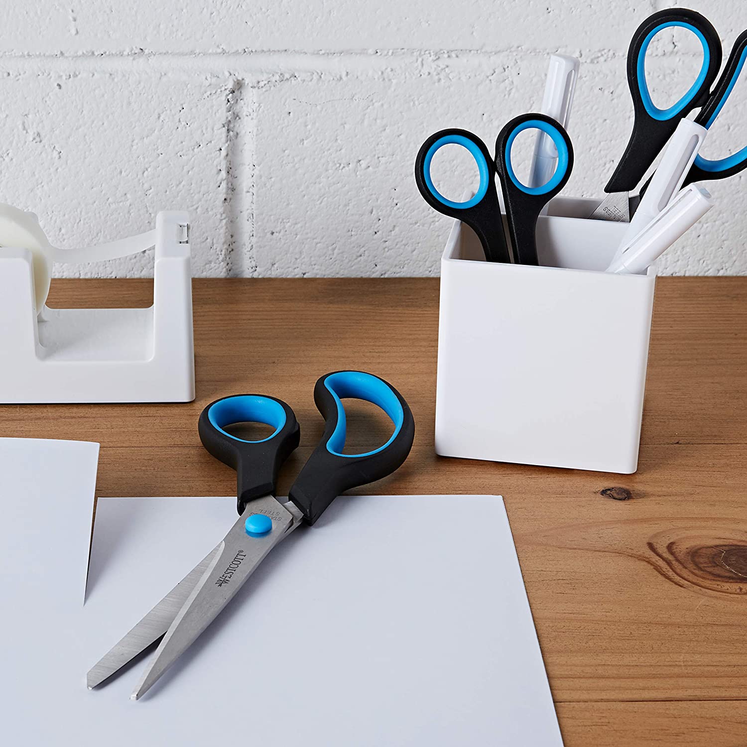 WESTCOTT Skæri sett 3 stk Soft Grip 5+8+10" N-90027 - Image 6