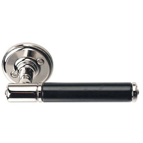 ASSA ABLOY Hurðarhandf 1930 Epok Nikkel/Svart