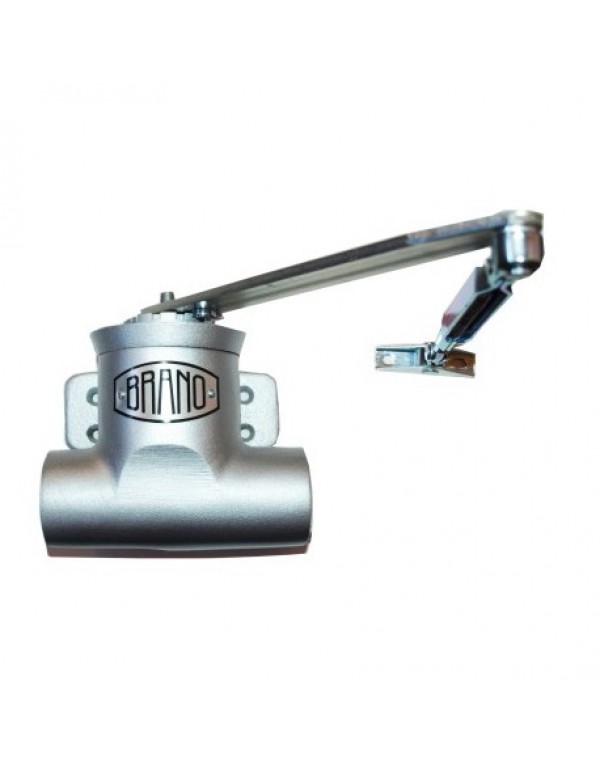 BRANO Hurðarpumpa gamaldags Silfur EN3 RA12A/13