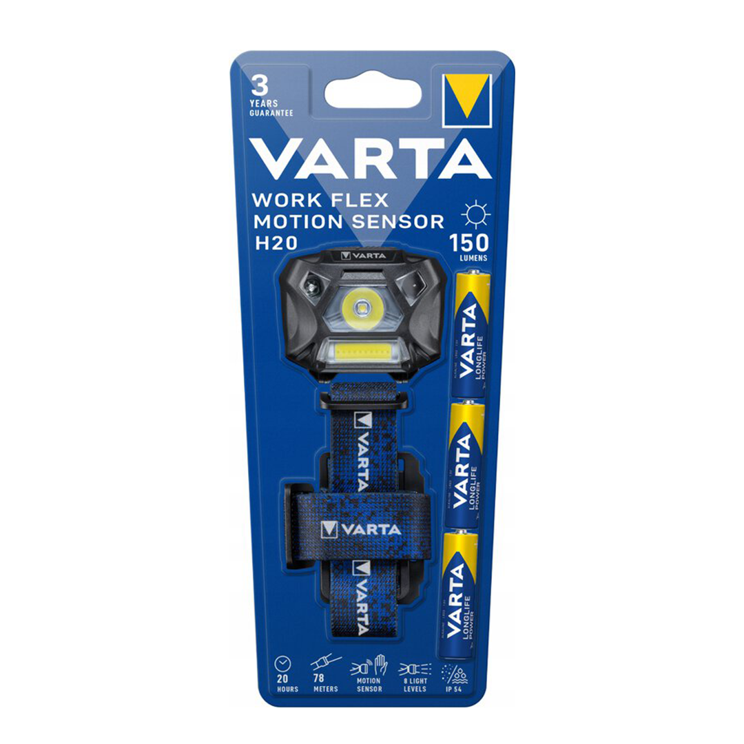 VARTA Höfuðljós WORK FLEX H20 - Image 3