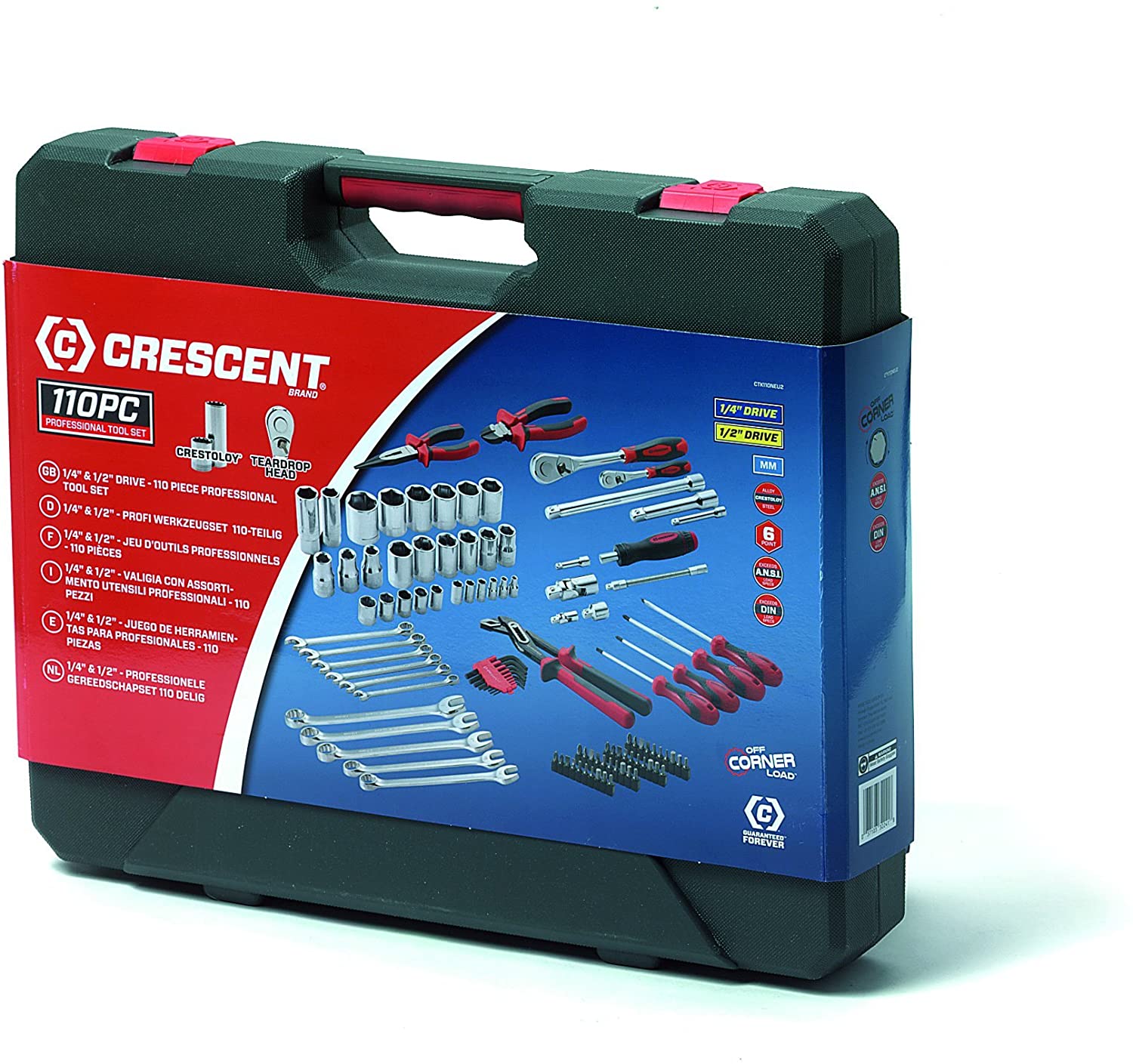 Crescent Verkfærasett 110 stk Pro - Image 2