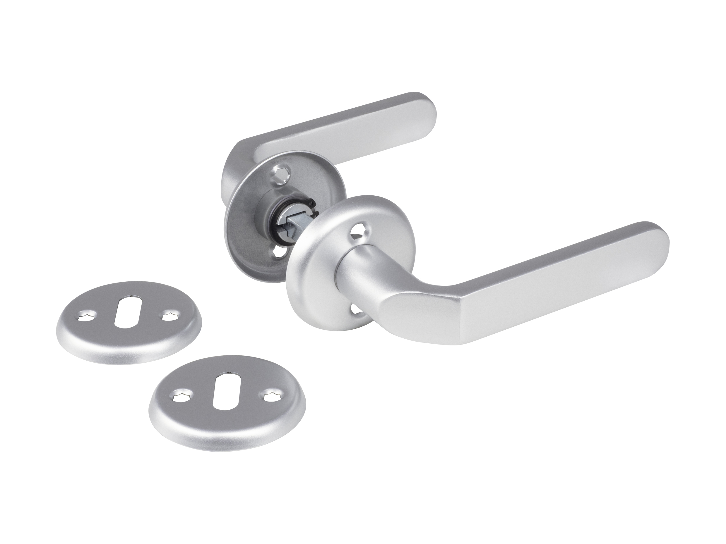 FINA Hurðarhandfang Mira Ál fyrir ASSA og ABLOY Láshús