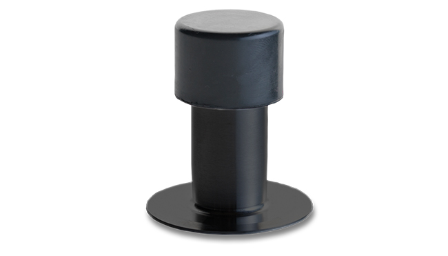 LINE 18 Hurðarstoppari Svartur PVD 22x50mm 7600.20 Line 18 frá Randi