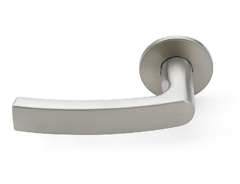 Briton Hurðarhandfang Ryðfr Beygt 4708.SS Fyrir Þýskar læsingar