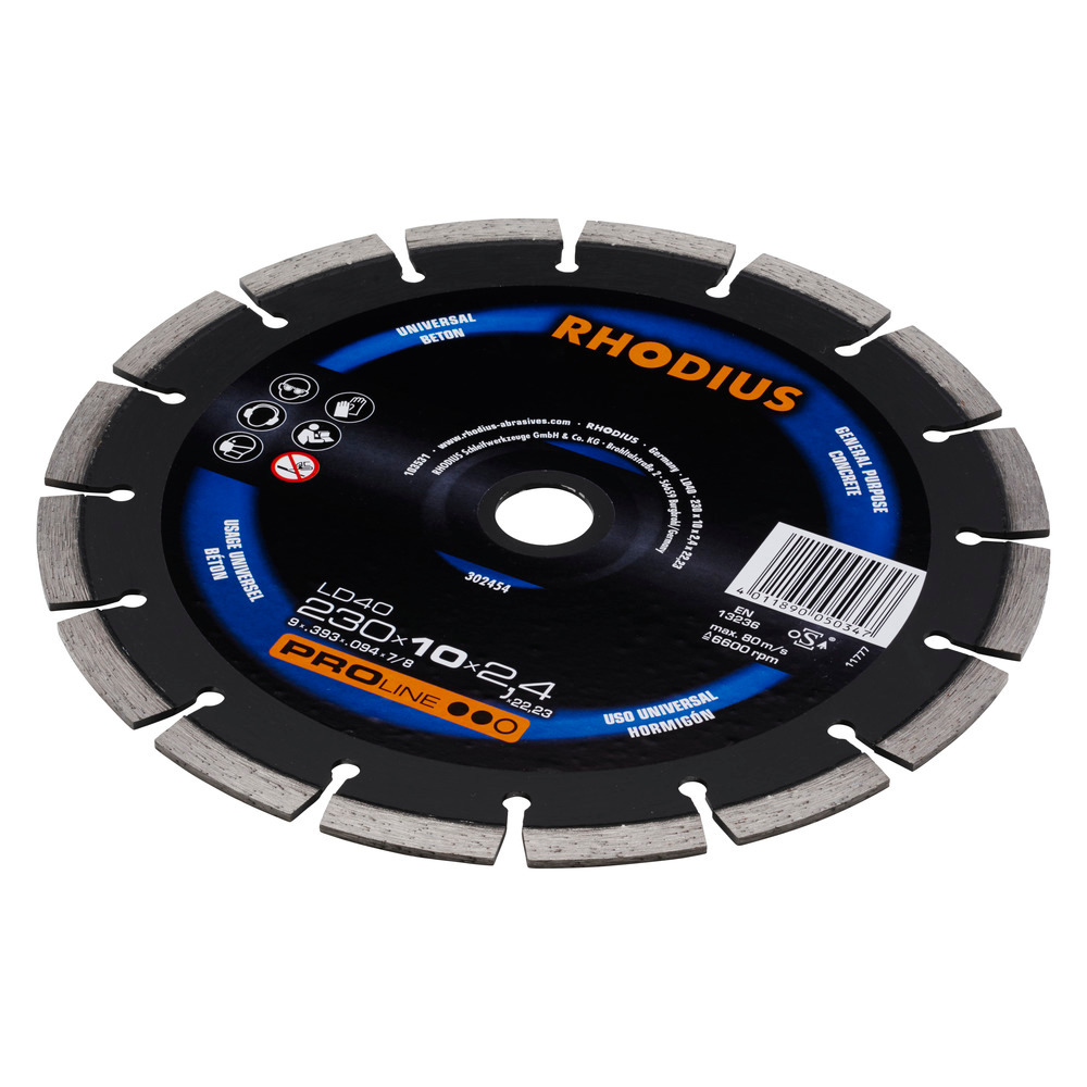 RHODIUS Demantsblað 230mm