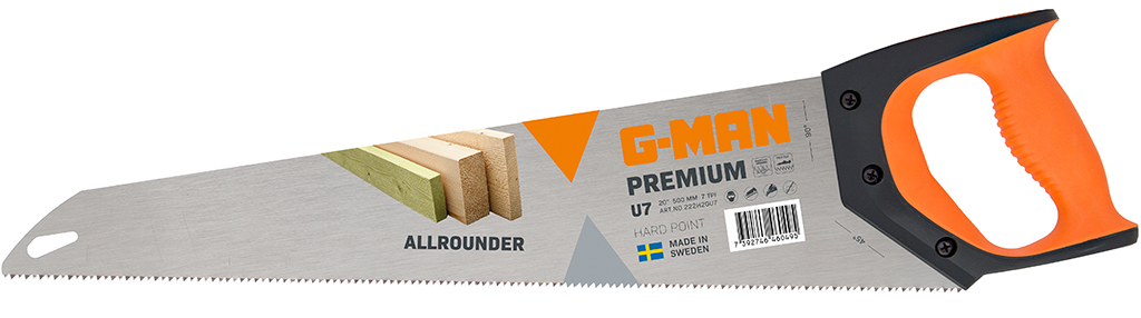 G-MAN Handsög Premium Allrounder 222H 22"/550mm
