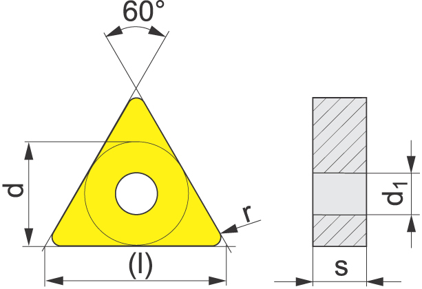 IZAR TNMG-160408-E-ZNM-P720-INDEXABLE-INSERT TURNING TNMG 60° NEGATIVE - Image 2