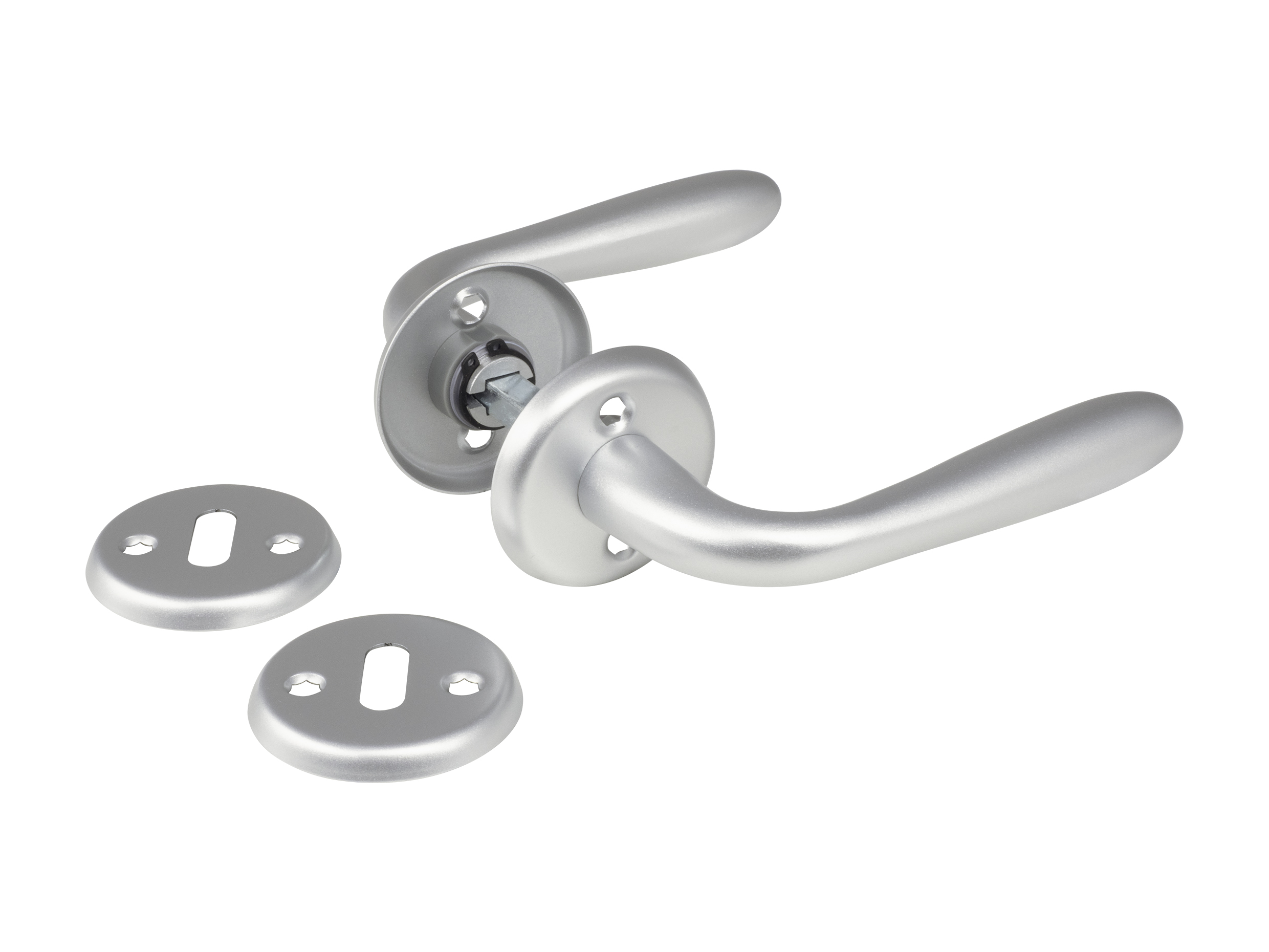 FINA Hurðarhandföng Vega Ál fyrir ASSA og ABLOY Láshús