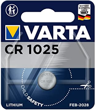 VARTA Rafhlaða CR1025 1 stk Lithium 25mAh 3V